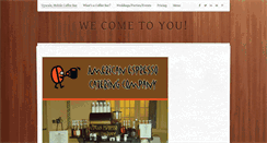 Desktop Screenshot of bookthecoffeecart.com
